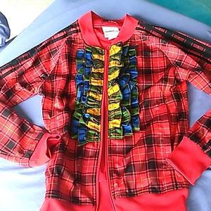 Jeremy Scott tux track top unisex